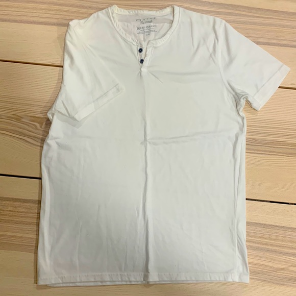 Lucky Brand Other - Lucky Brand Plain White T-Shirt (Henley)